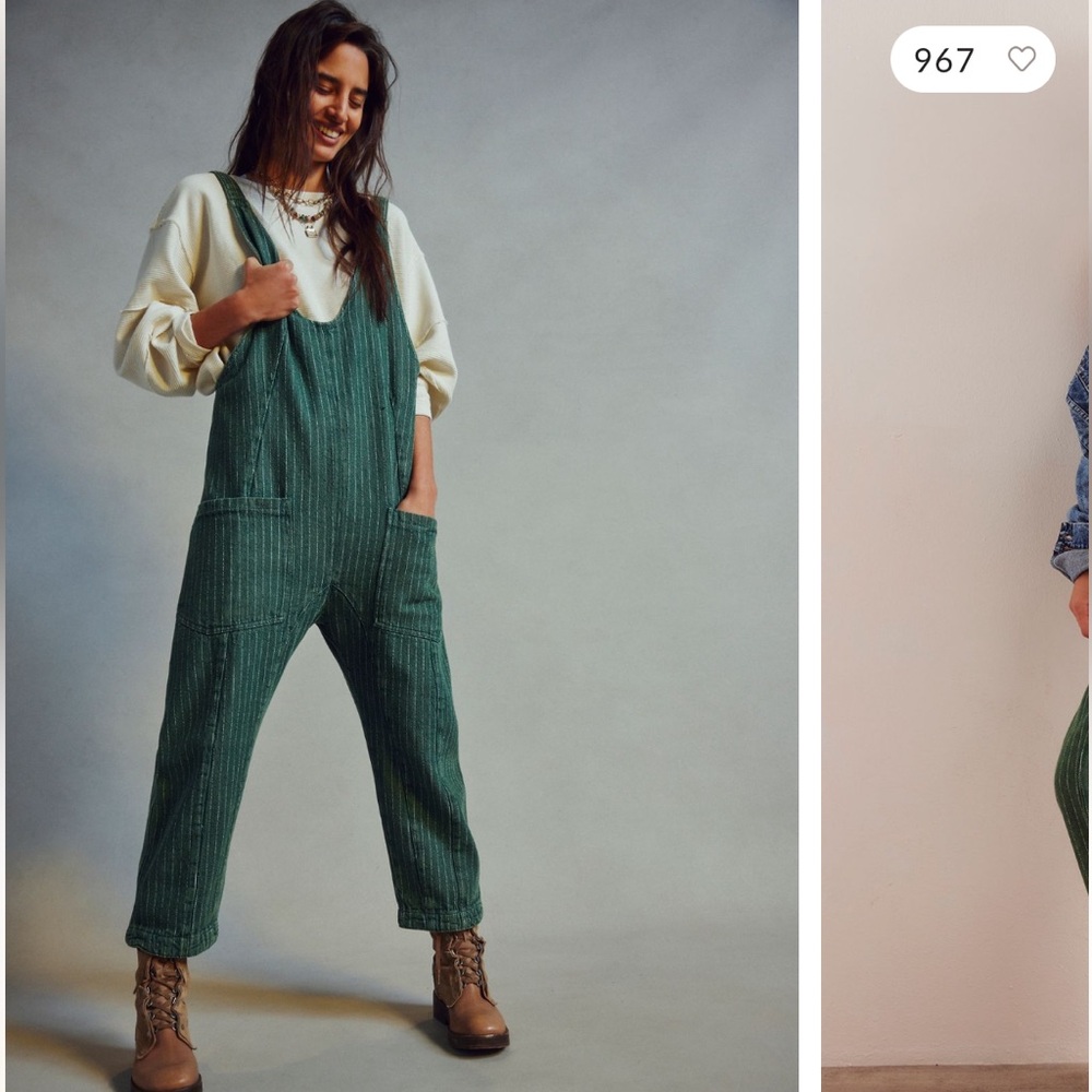NWT We The Free High Roller Railroad Jumpsuit